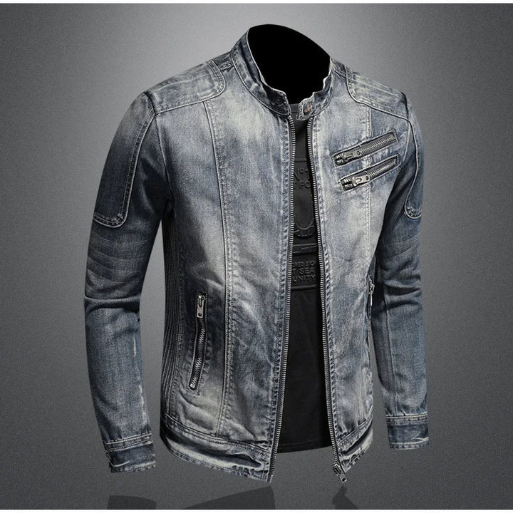 Anders Denim Moto Jakke