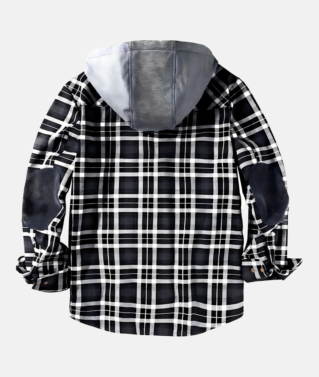 Frederik Fleece-foret flannel-jakke