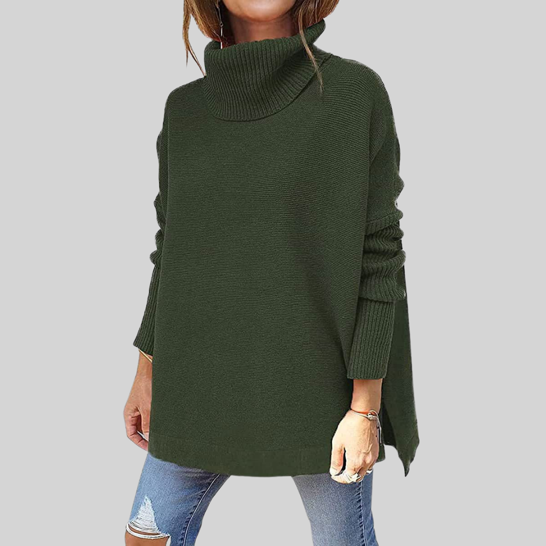 ANNELISE I Oversize Rollkragenpullover