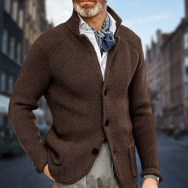 Nicolas™ - Blød og elegant herre cardigan