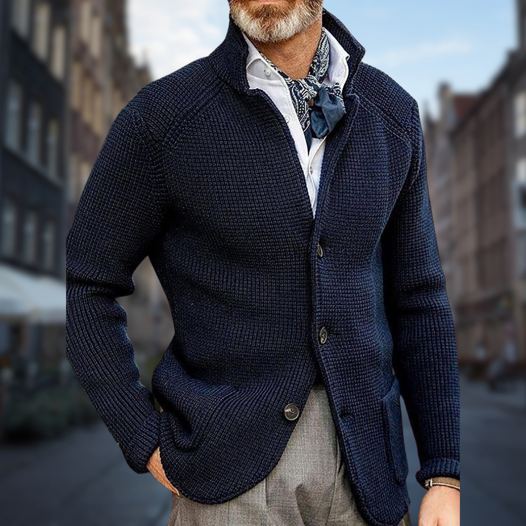 Nicolas™ - Blød og elegant herre cardigan