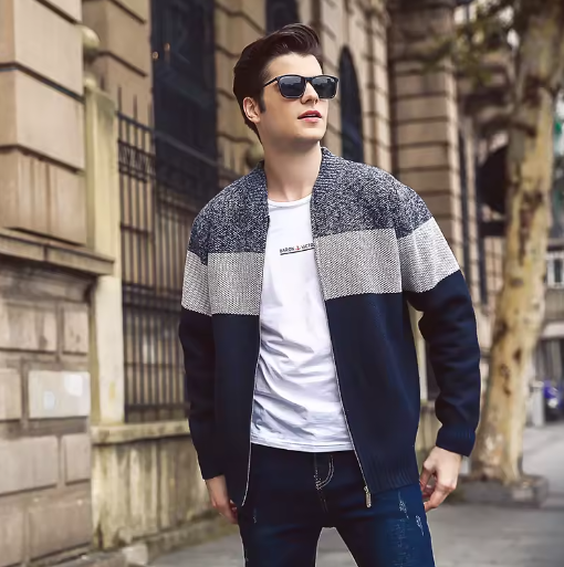 Jonas | Afslappet moderne cardigan