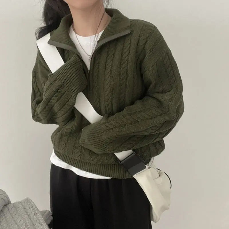 KIM I Zip-Pullover