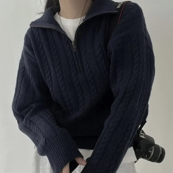 KIM I Zip-Pullover