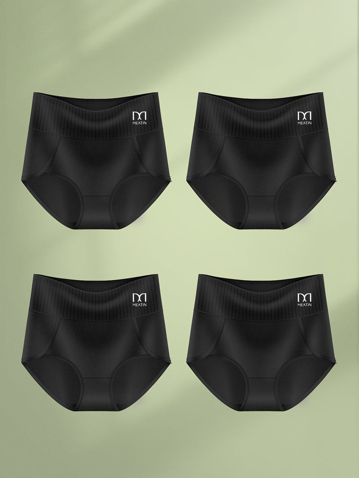 Shaplex™ - Lot de 6 Culottes Taille Haute Respirantes et Confortables avec Soutien Abdominal