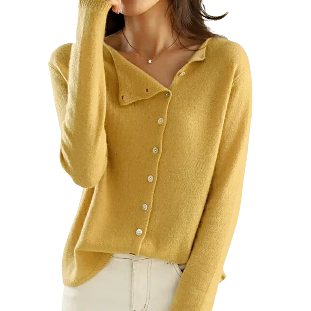 Camille | Elegant Cardigan i Uld